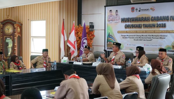 Muscab Kwarcab Gorut: Thariq Tekankan Nilai Eksistensi Kepramukaan