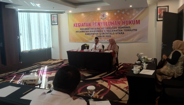 Hamzah Sidik Apresiasi Bimtek yang Dilaksanakan BKAD Gorut