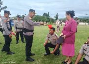 Akhir Tahun 2025, 42 Personel Polres Gorut Naik Pangkat