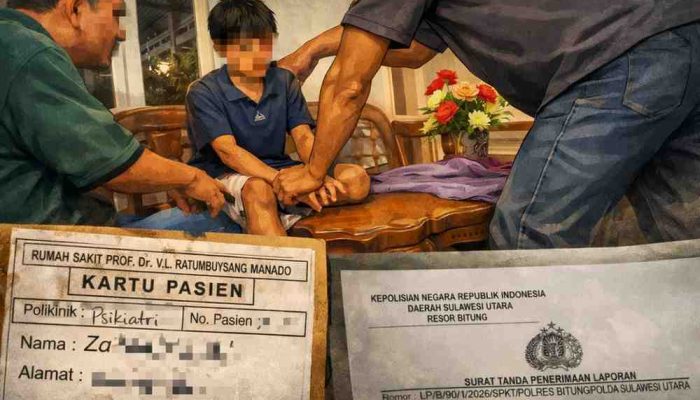 Seorang Remaja di Kota Bitung Diduga Jadi Korban Intimidasi