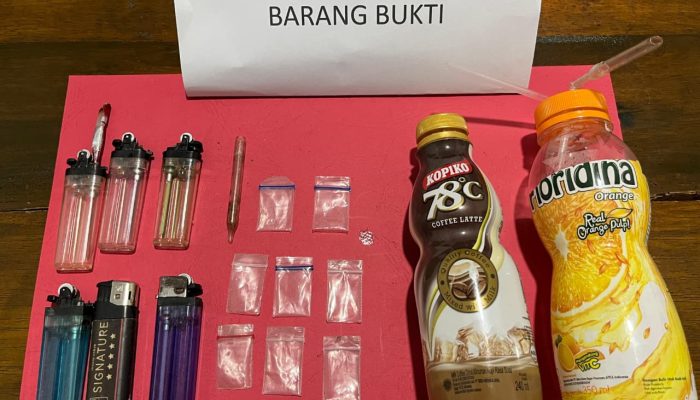 Polres Pohuwato Tahan 11 Tersangka Kasus Narkoba