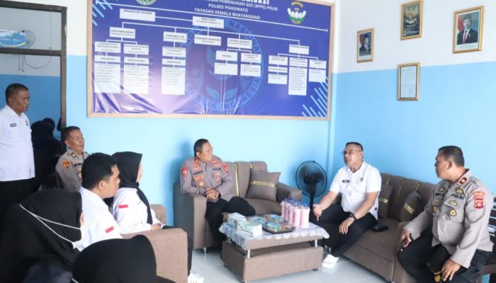 Kapolres Pohuwato Dampingi Tim Evaluasi Tata Kelola MBG di SPPG Yayasan Kemala Bhayangkari