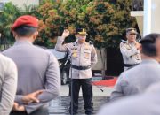Gelar Apel Persiapan Pengamanan May Day, Kapolres Pohuwato: Polisi Hadir untuk Melayani