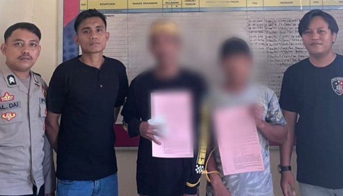 Polisi Tahan 2 Tersangka PETI di Pohuwato