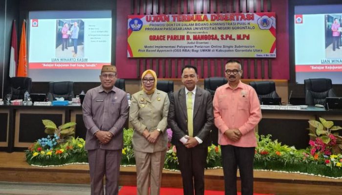 Promosi Doktor Grace Manggosa, Dihadiri Kerabat Hingga Pejabat Tinggi Daerah
