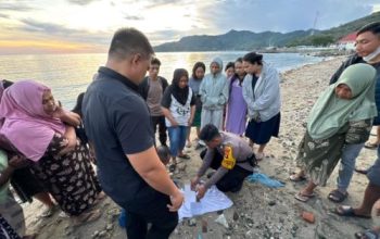 Mayat Bayi Ditemukan di Pantai Leato, Tim Inafis Bergerak Cepat