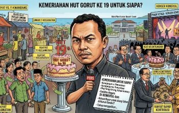 Kemeriahan HUT Gorut ke 19 Untuk Siapa? “Kau Bukan Dirimu”