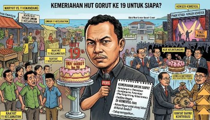 Kemeriahan HUT Gorut ke 19 Untuk Siapa? “Kau Bukan Dirimu”