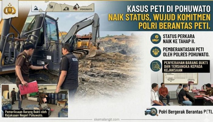Kasus PETI di Pohuwato Naik Status, Wujud Komitmen Polri Berantas PETI