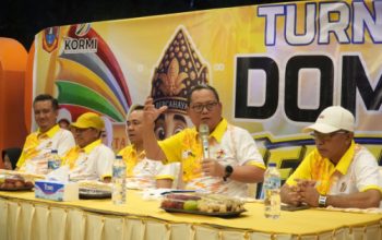 Buka Domino Bercahaya Cup III: Bupati Thariq Janjikan Piala Bergilir
