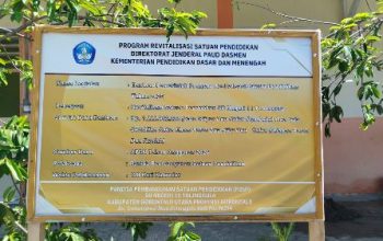 Pengerjaan Revitalisasi di SDN 11 Tolingggula Diduga Asal-Asalan