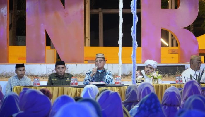 Kajian di Taman Rakyat, Bupati Gorut Ingatkan Persiapan Matang Menuju Baitullah